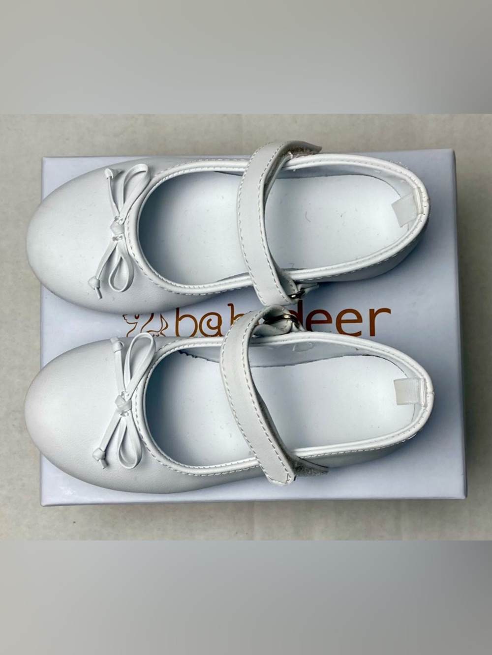 Baby Deer Baby-Girl's Skimmer Mary Jane Flat Size 8